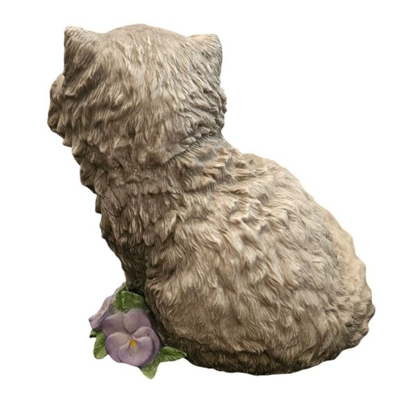 Purrfection Persian Cat Porcelain Figurine Franklin Mint By Nancy Matthews - Picture 2 of 12